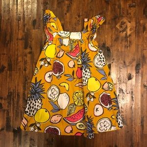 Cat & Jack Cap Sleeved Colorful Summer Dress 4T